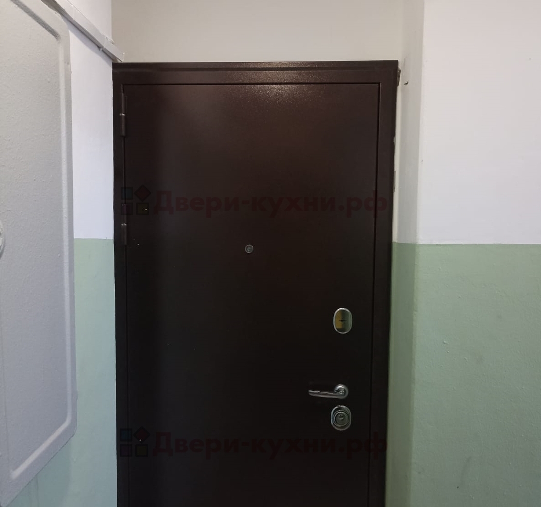 лицевая сторона входной двери в квартиру Спартак АСД